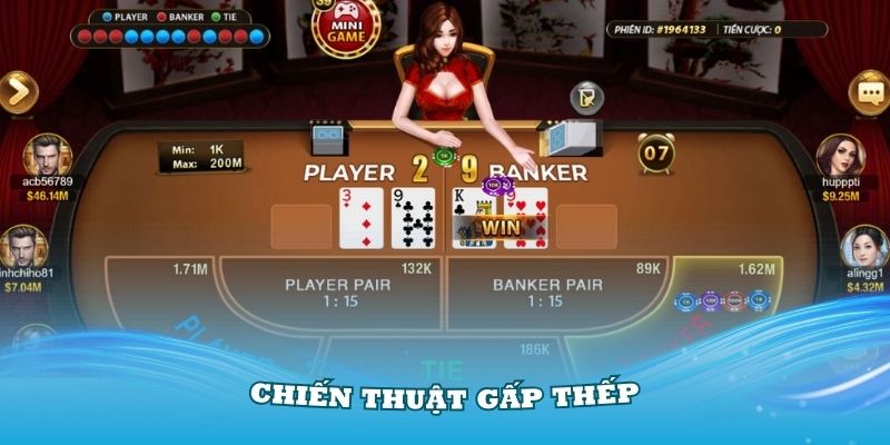 Chiến thuật gấp thếp có thể mang đến rủi ro lớn Kinh Nghiệm Chơi Baccarat Không Thua