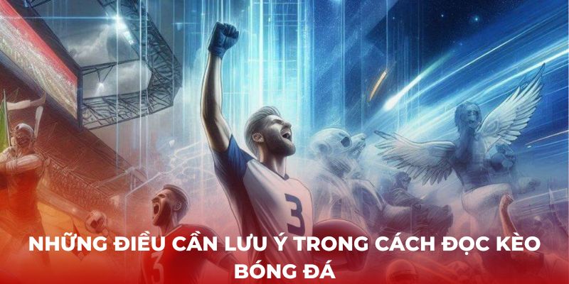 Những điều cần lưu ý trong cách đọc kèo bóng đá